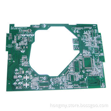 Double-sided PCB with Green Solder Mask and Lead-free HASL Surface Finish